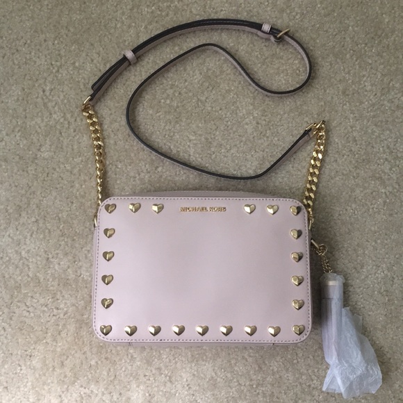michael kors ginny studded crossbody